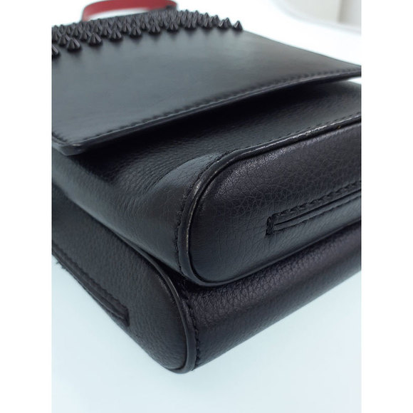 Christian Louboutin Shoulder Bag Black Red - Picture 4 of 9